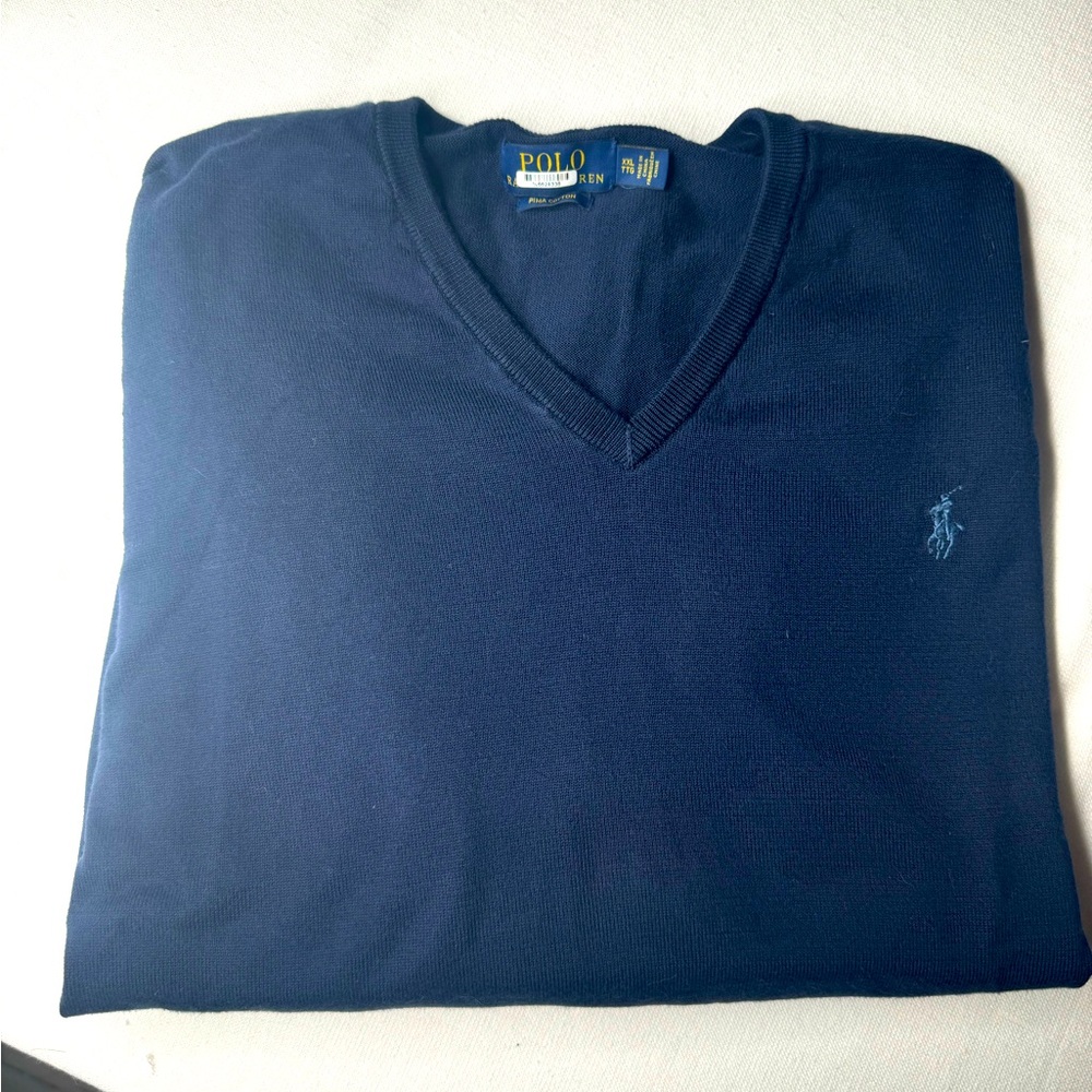 XXL🐎Polo by Ralph Lauren Pima Cottom Sweater - Men's - Excellent Conditon